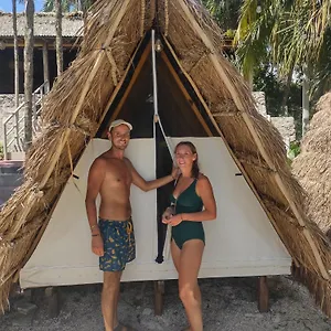 Luxe tent Glamping Asana - Yoga & Canoa - Free Bikes, Bacalar
